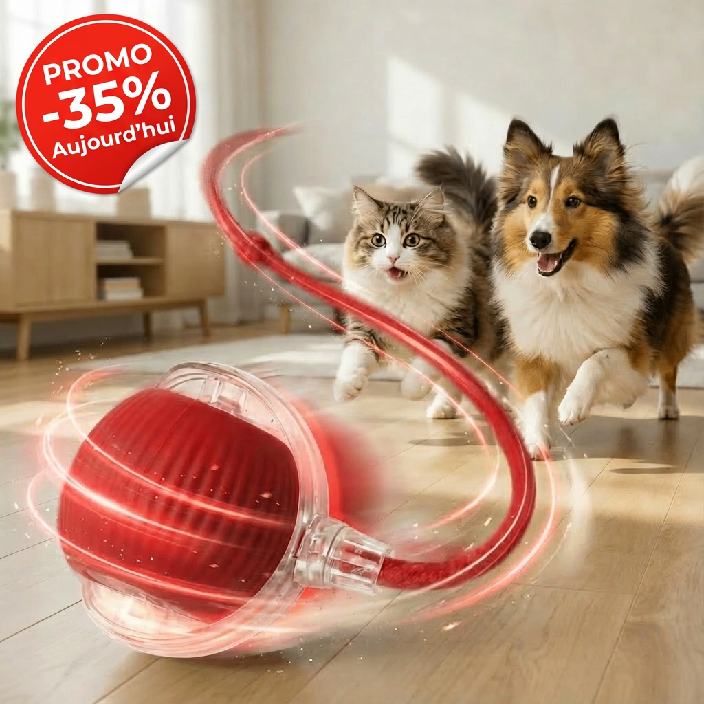 Smart Ball ™ Jouet interactif pour chien et chat